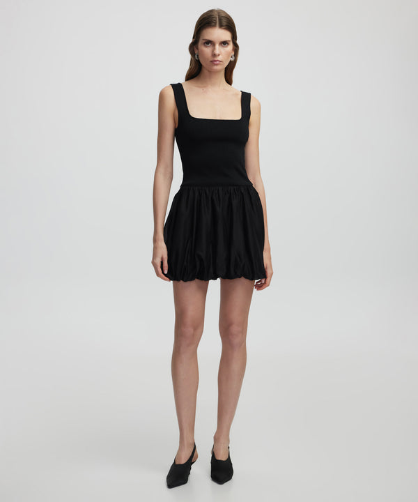 Ipekyol Mini Bubble Dress Black