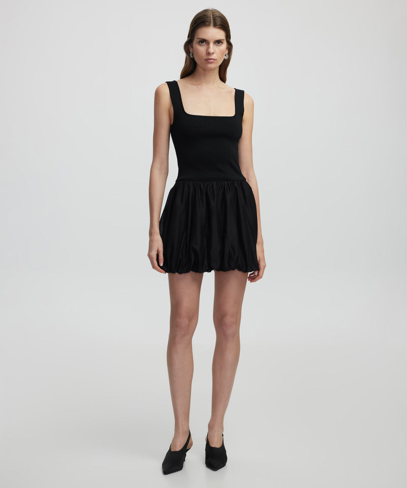 Ipekyol Mini Bubble Dress Black