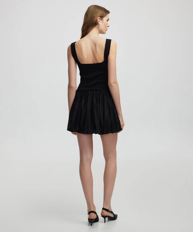 Ipekyol Mini Bubble Dress Black