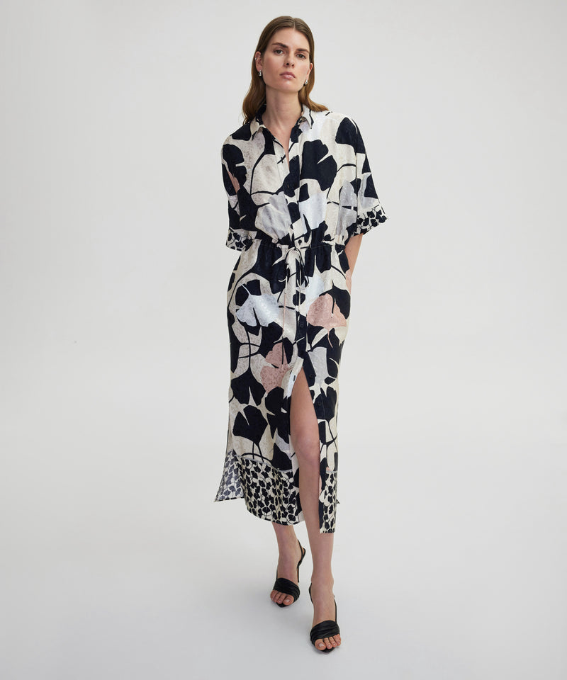 Ipekyol Adjustable Waist Shirt Dress Black