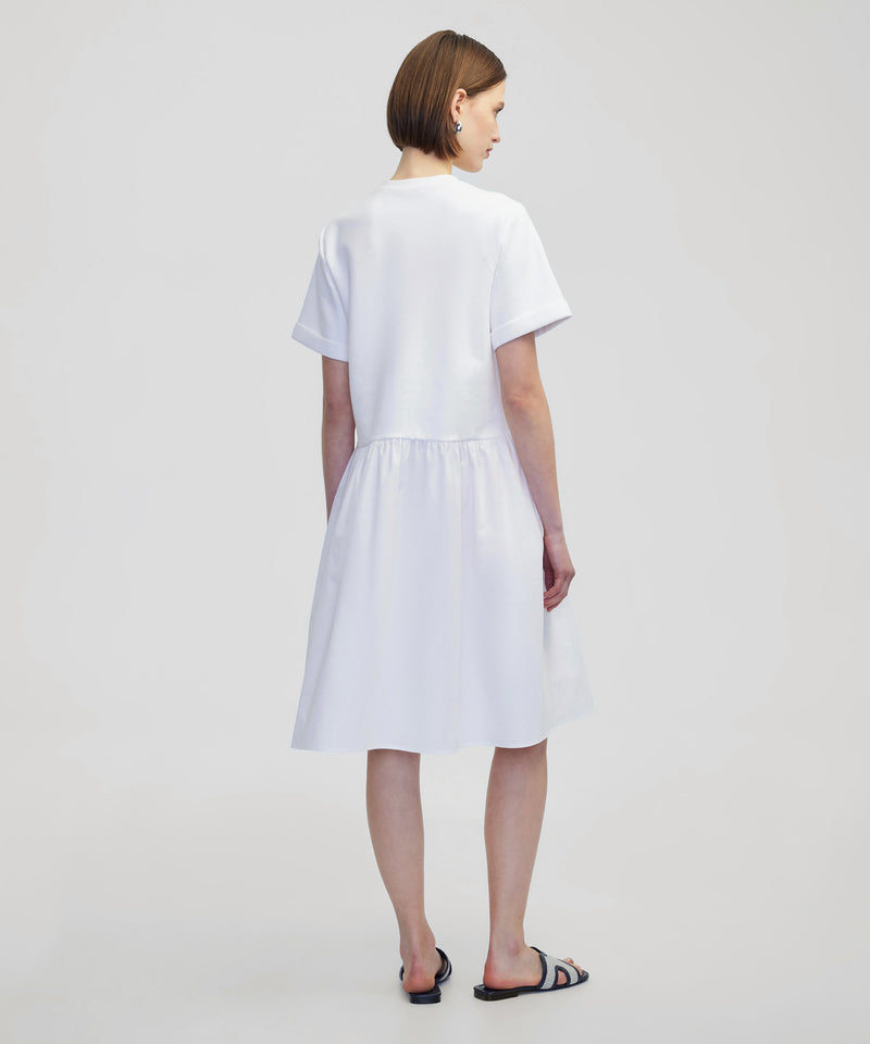 Ipekyol Asymmetrical Gathered Dress White