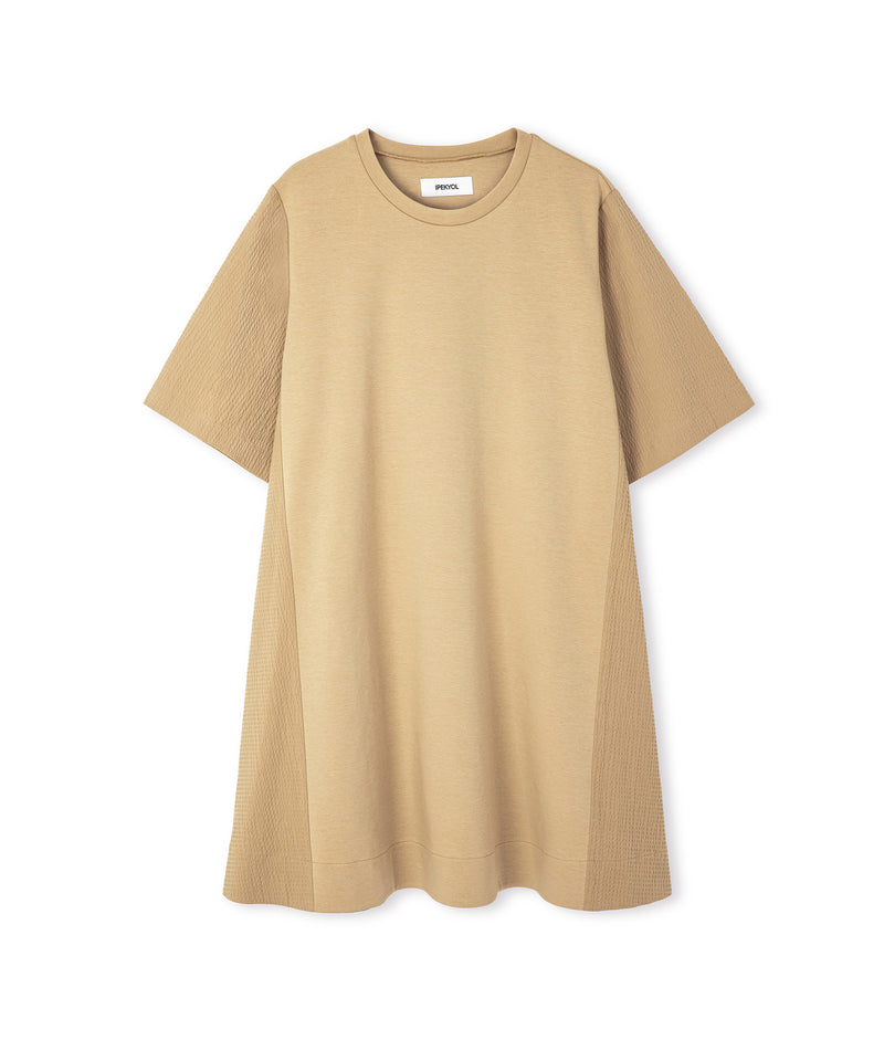 Ipekyol Fabric Mix Dress Natural