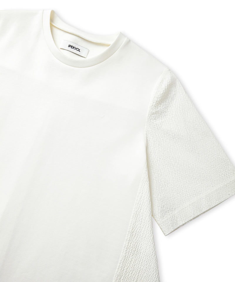 Ipekyol Fabric Mix Dress Ecru