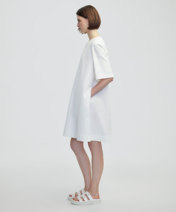 Ipekyol Fabric Mix Dress Ecru