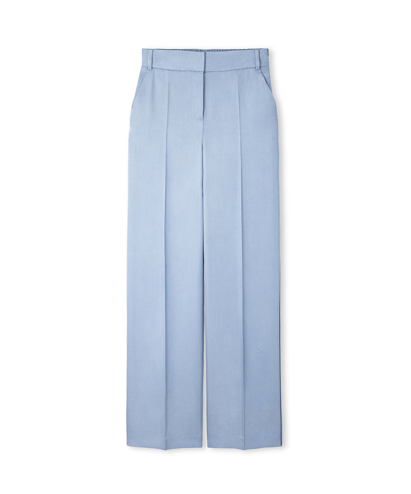 Ipekyol Wide Leg Fit Trousers Light Blue