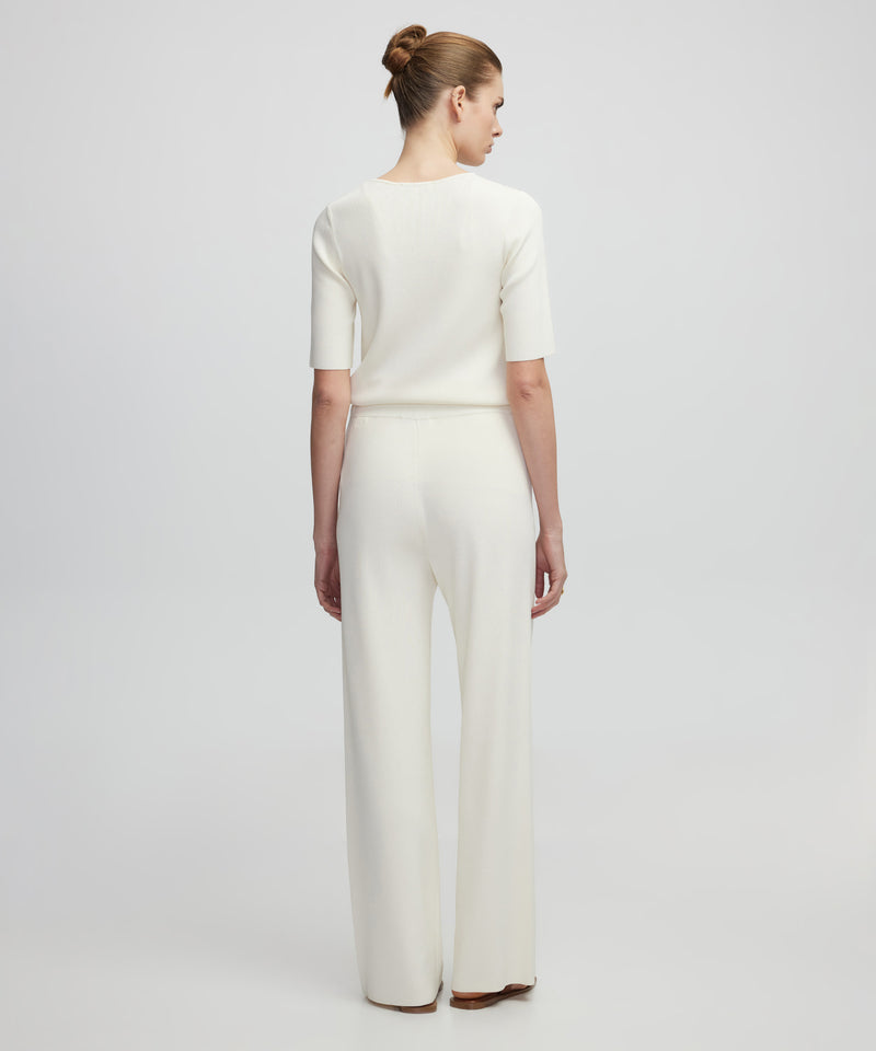 Ipekyol Knitted Trousers Ecru