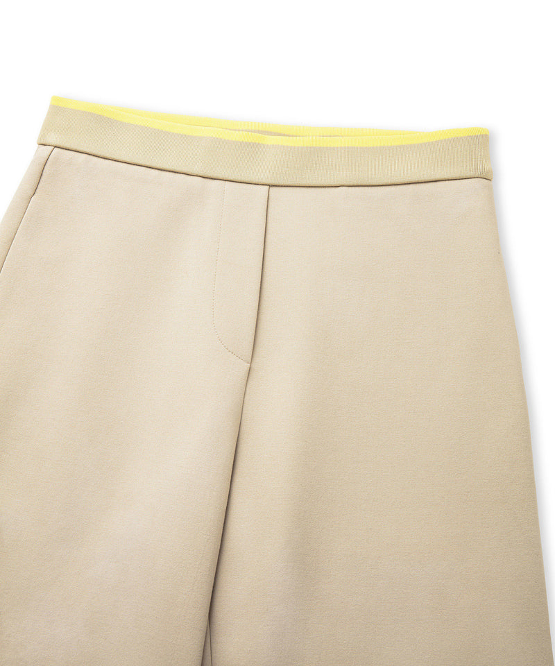 Ipekyol Contrast Waist Culottes Fit Trousers Ecru