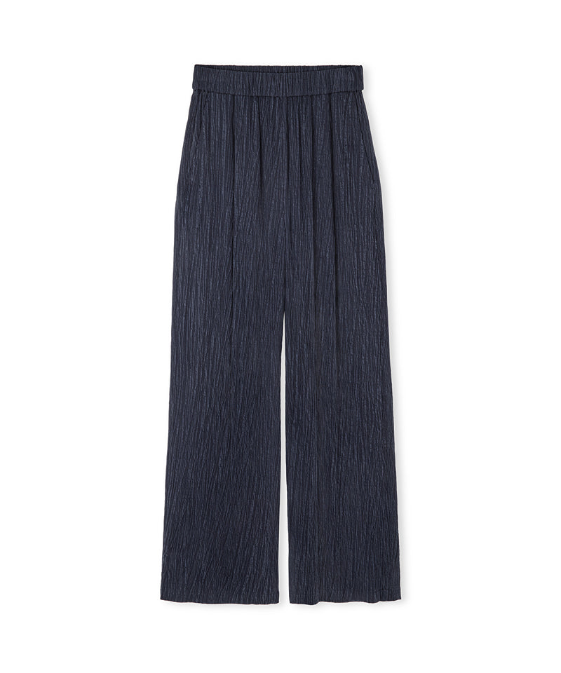 Ipekyol Cupro Trousers Navy