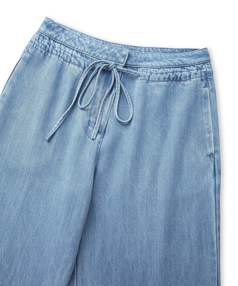 Ipekyol Tie Waist Denim Trousers Light Indigo
