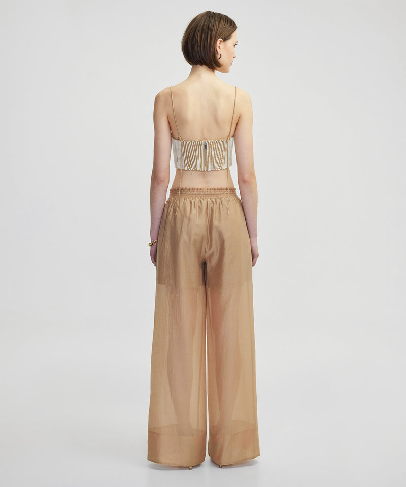 Ipekyol Elastic Waist Trousers Natural