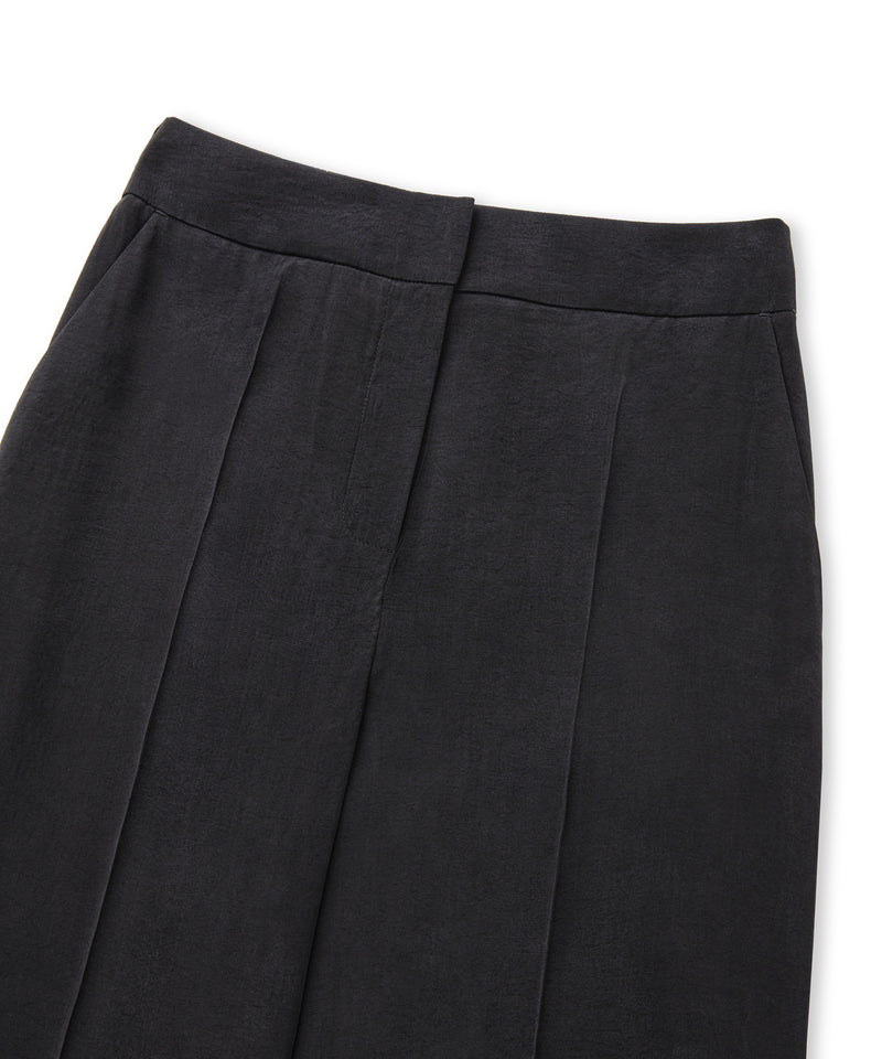 Ipekyol Ribbed Wide Leg Trousers Black