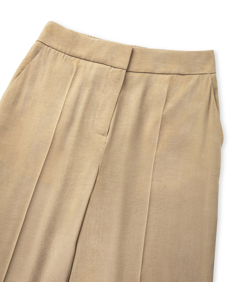 Ipekyol Ribbed Wide Leg Trousers Natural