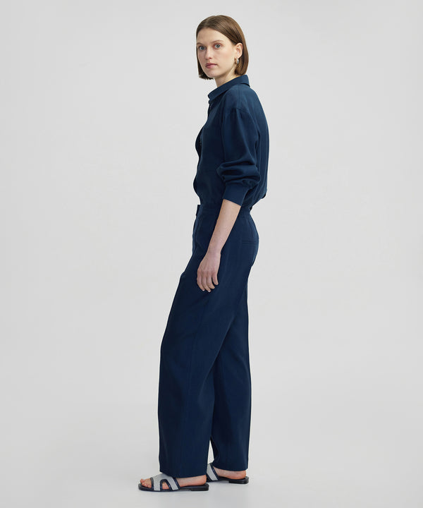 Ipekyol Linen Pants Navy