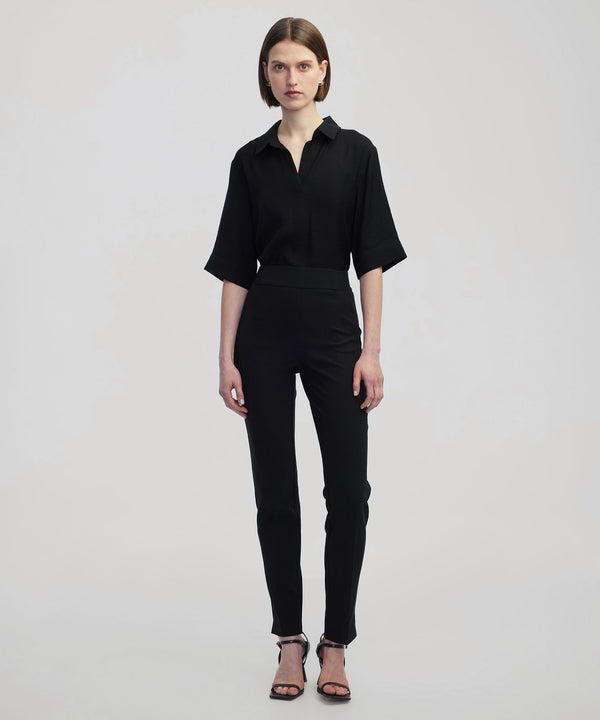 Ipekyol Slim Fit Trousers Black