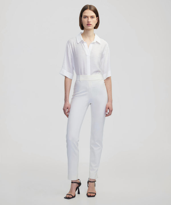 Ipekyol Slim Fit Trousers White