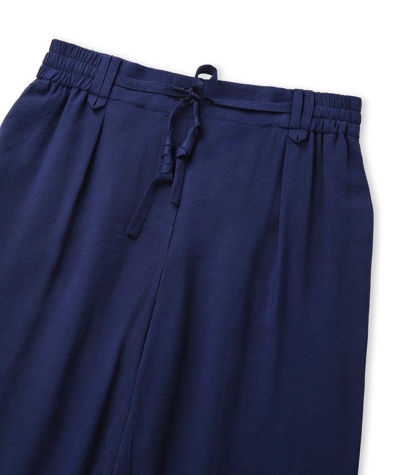 Ipekyol Elastic Waist Carrot Fit Trousers Navy
