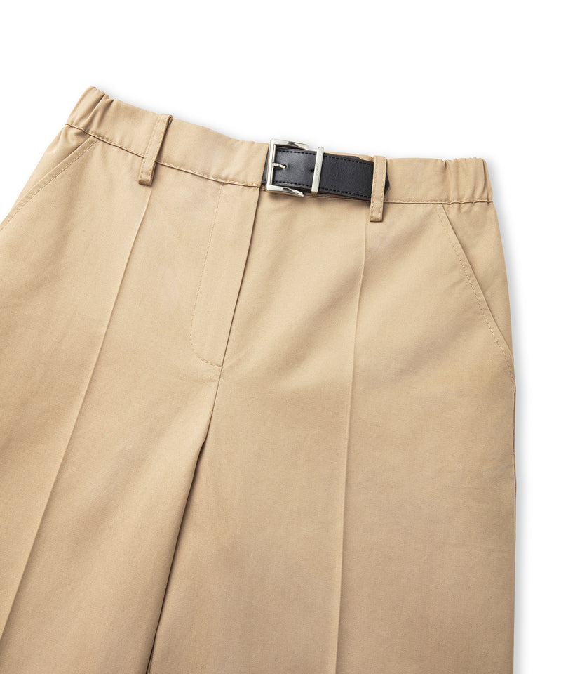 Ipekyol Contrast Belted Trousers Camel