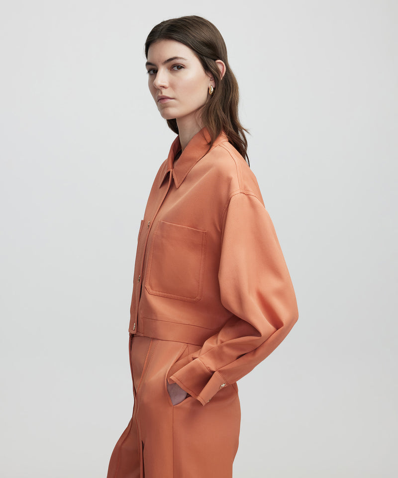 Ipekyol Shirt Jacket With Pockets Salmon