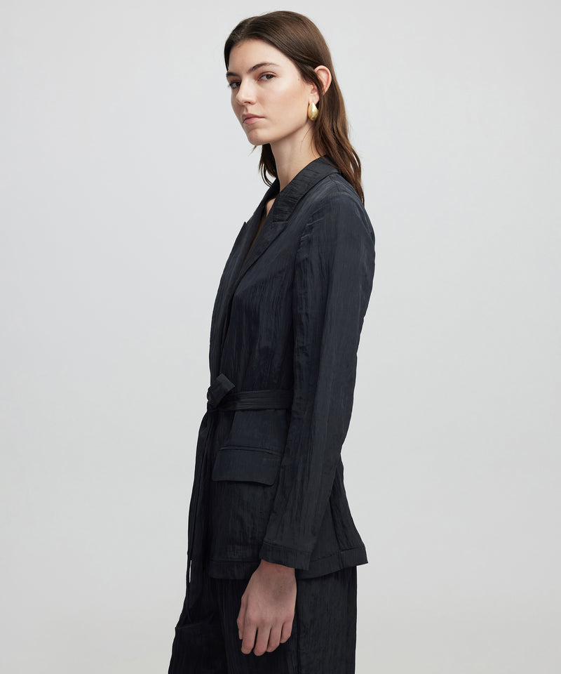 Ipekyol Textured Jacket Black