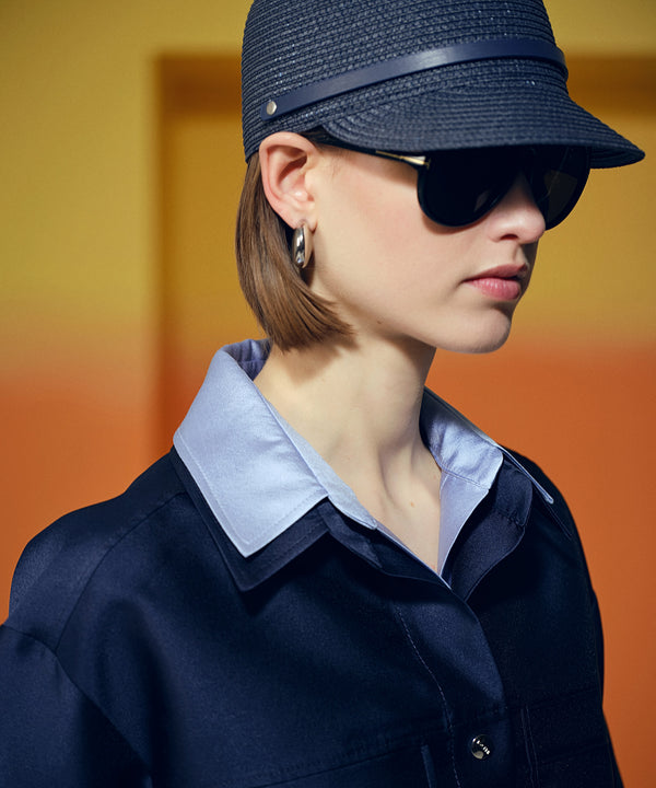 Ipekyol Two Piece Look Shirt Jacket Navy