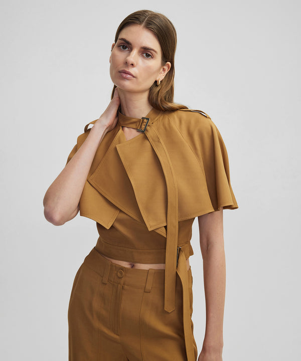 Ipekyol Two Piece Look Jacket Tobac