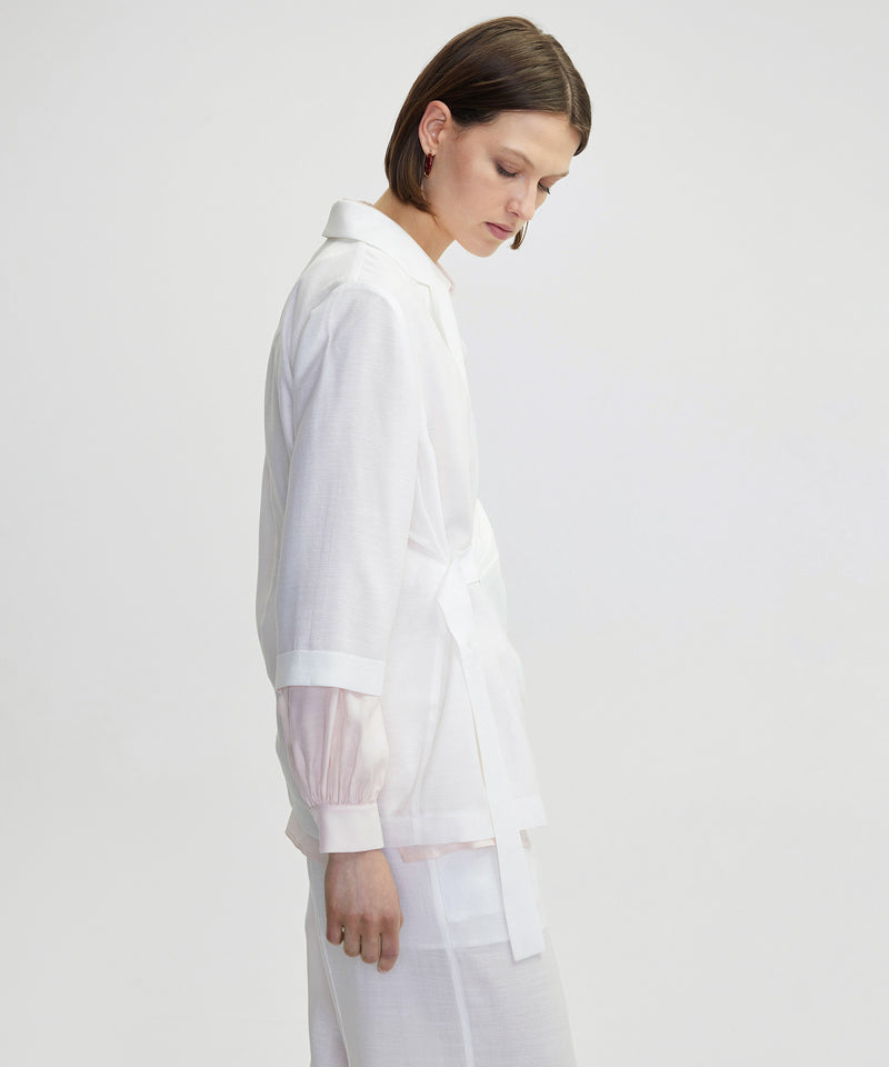 Ipekyol Draped Jacket Ecru