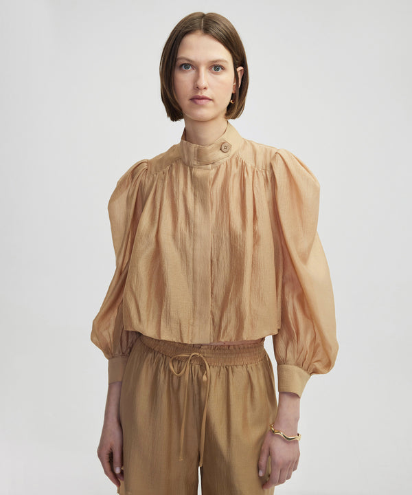 Ipekyol Balloon Sleeve Jacket Natural