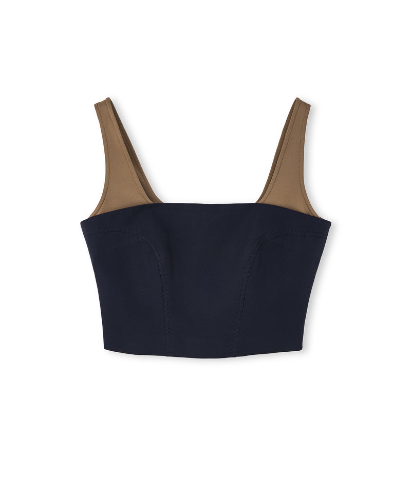 Ipekyol Color Block Blouse Navy