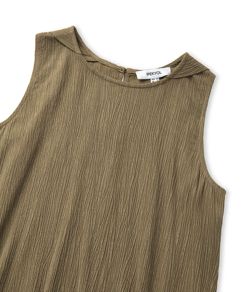 Ipekyol Cupro Blouse Khaki
