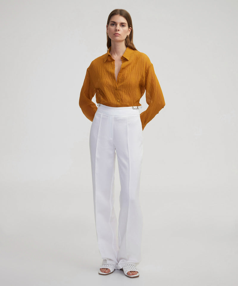 Ipekyol Wrinkled Effect Shirt Tobacco