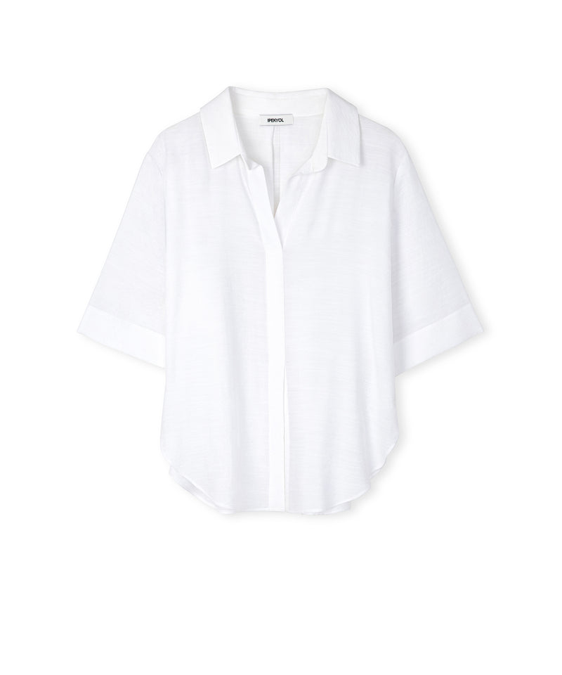 Ipekyol Shirt Collar Blouse Ecru