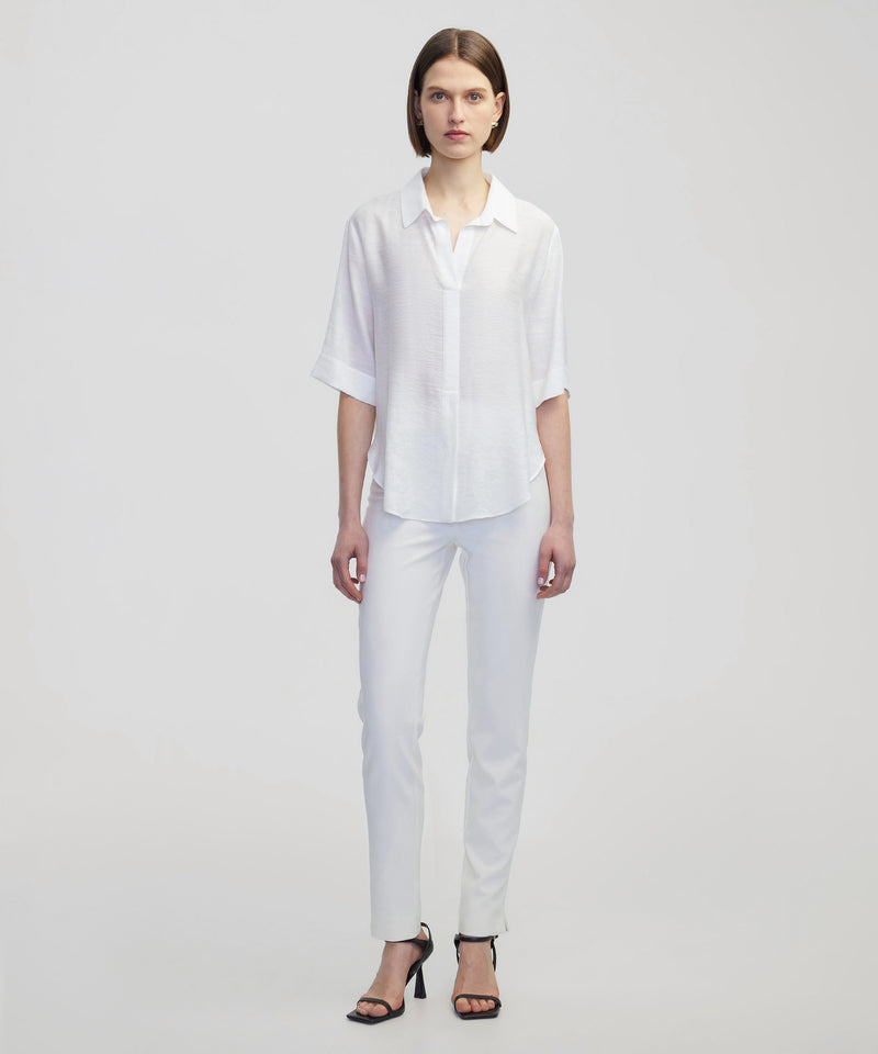 Ipekyol Shirt Collar Blouse Ecru