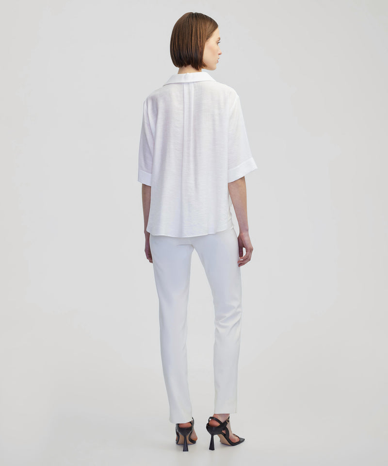 Ipekyol Shirt Collar Blouse Ecru