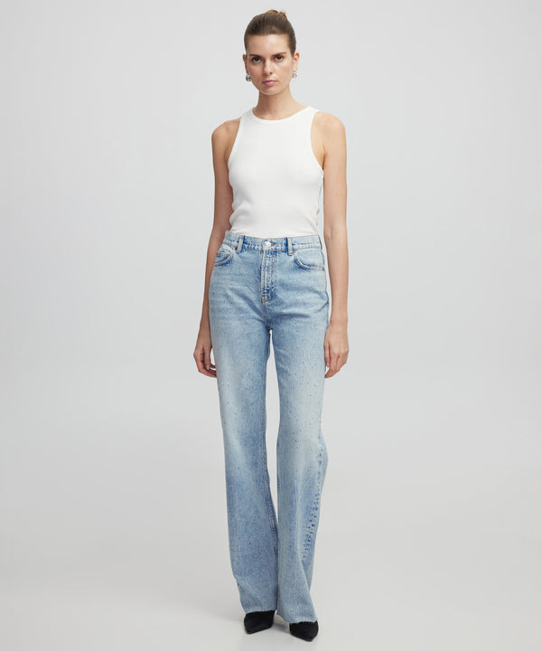 Ipekyol Hotfix Printed Jeans Light Indigo