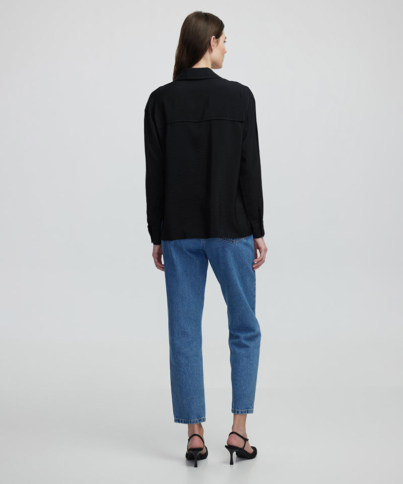 Ipekyol Pocket Flap Shirt Black