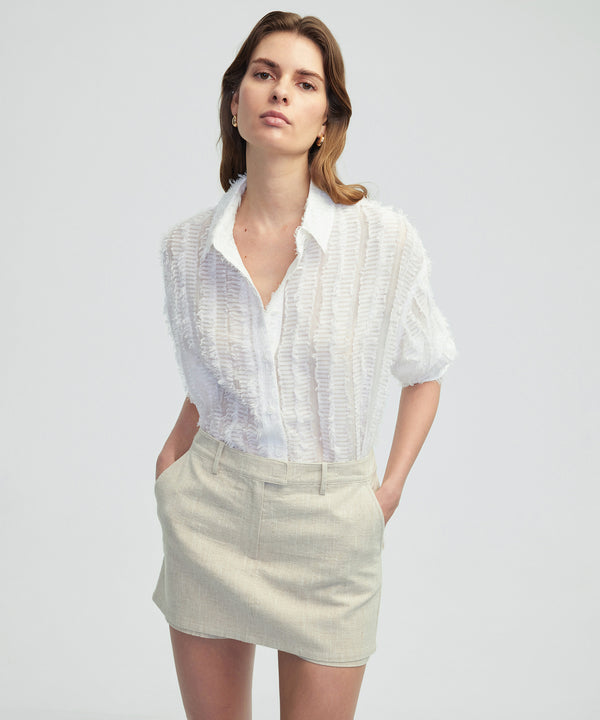 Ipekyol Tassel Shirt White