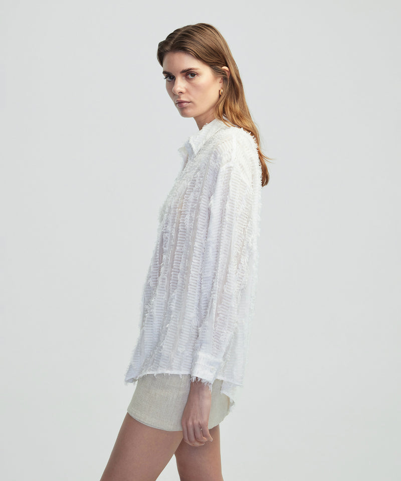 Ipekyol Tassel Shirt White