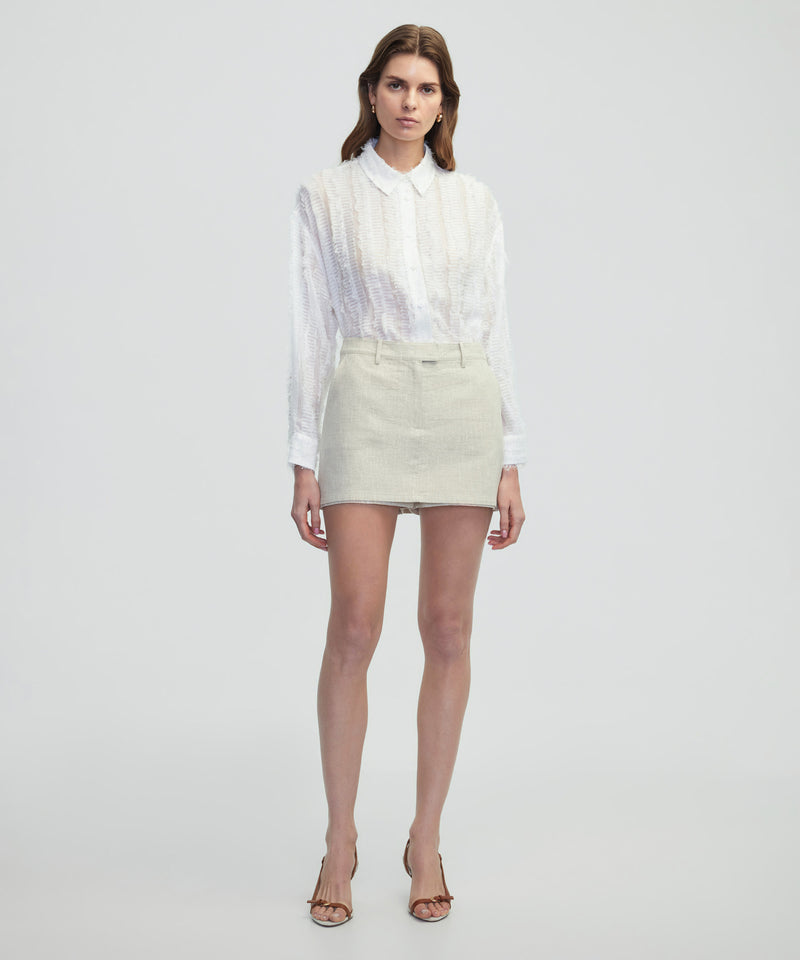 Ipekyol Tassel Shirt White