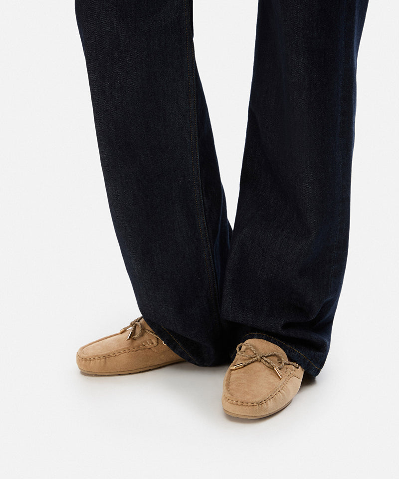 Ipekyol Bow Loafers Beige