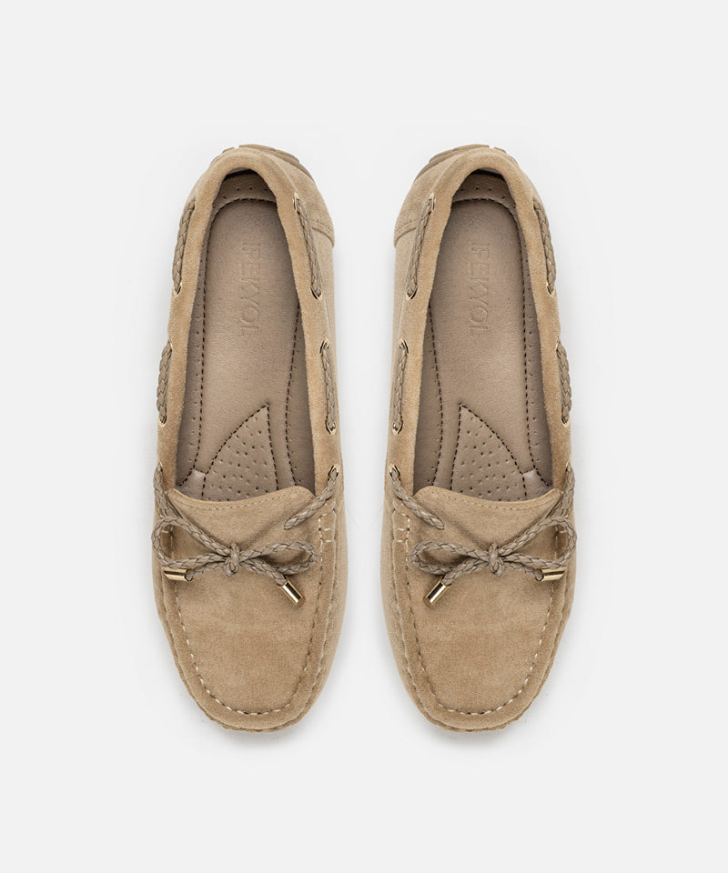 Ipekyol Bow Loafers Beige