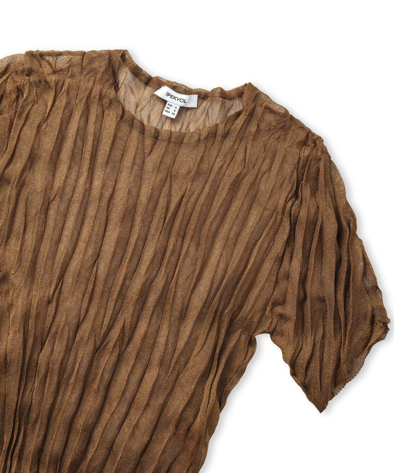 Ipekyol Crinkle Effect Knitwear Tobacco