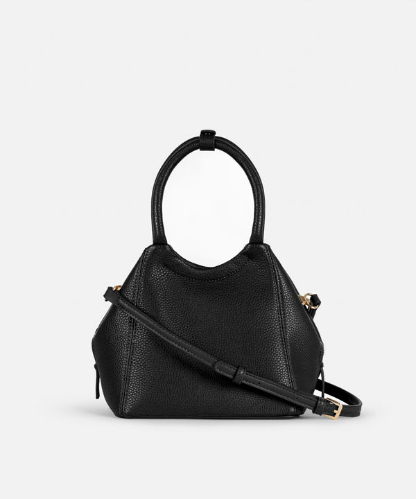 Ipekyol Leather Look Double Handle Bag Black