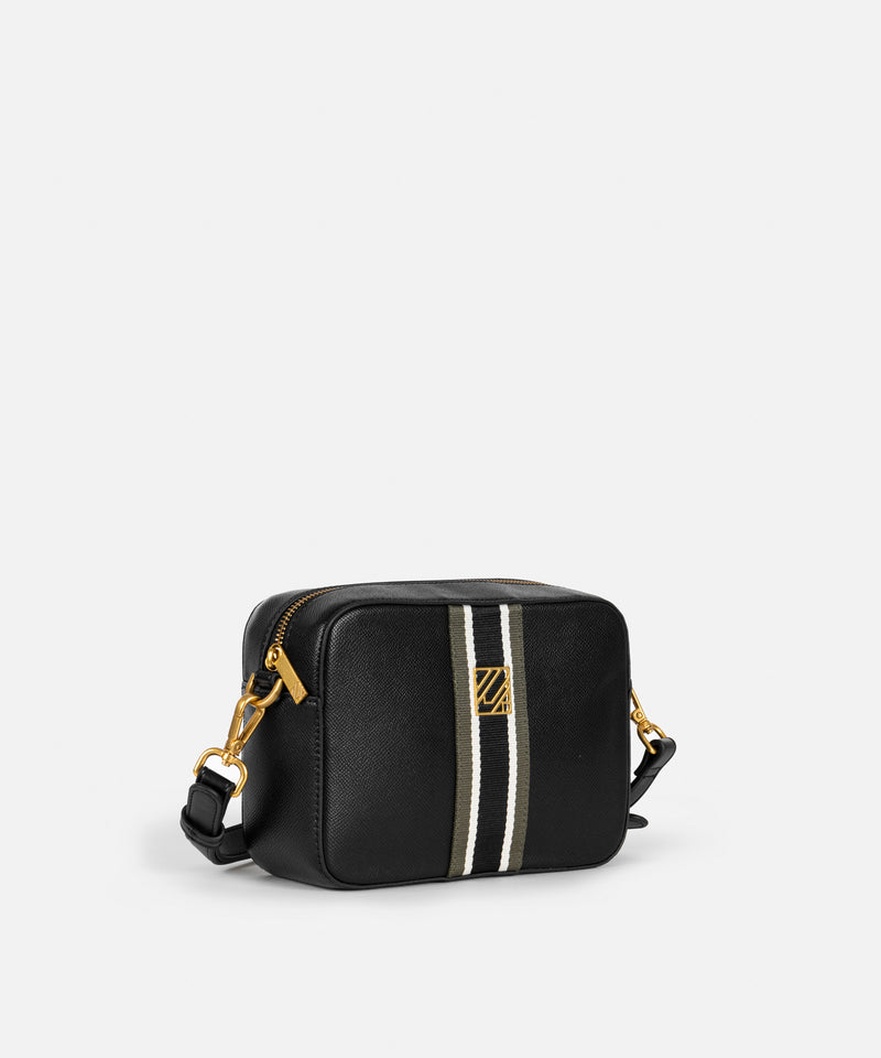 Ipekyol Contrast Striped Bag Black