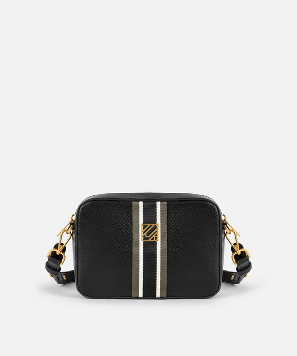 Ipekyol Contrast Striped Bag Black