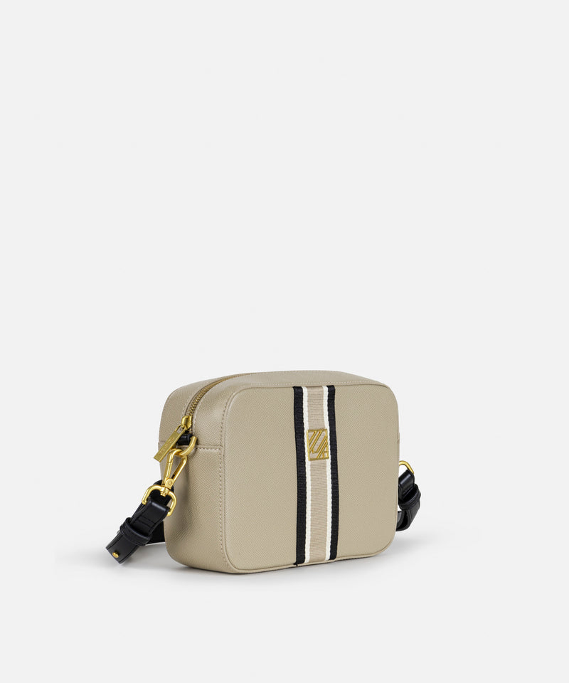 Ipekyol Contrast Striped Bag Beige