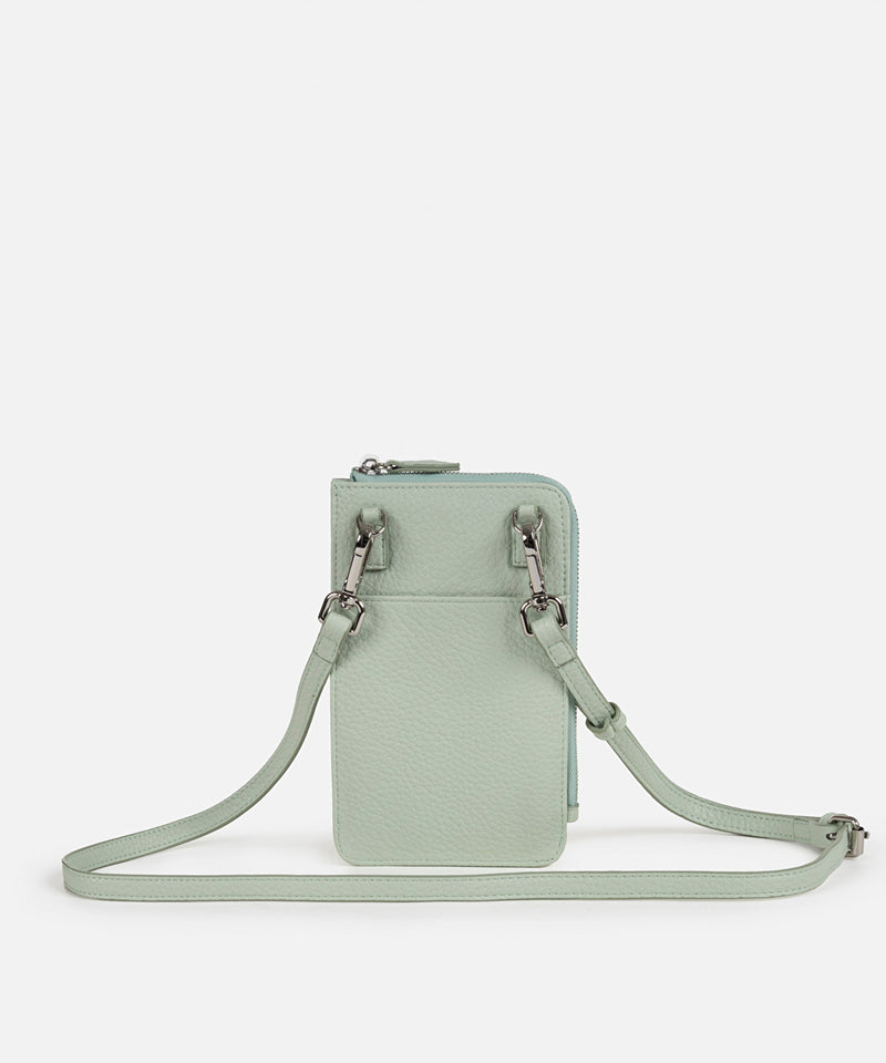 Ipekyol Monogram Printed Leather Look Bag Green