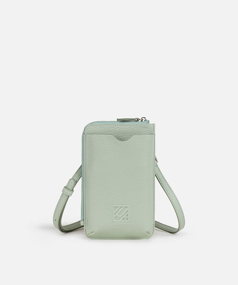 Ipekyol Monogram Printed Leather Look Bag Green