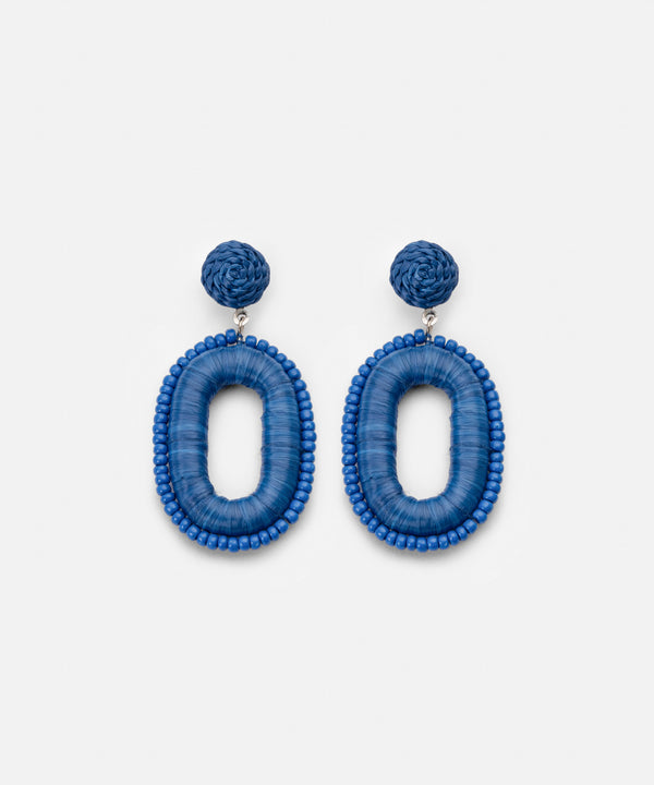 Ipekyol Drop Earrings Blue