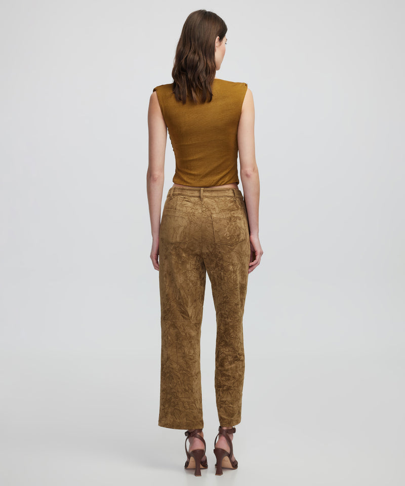 Ipekyol Metallic Accessory T-Shirt Tobacco