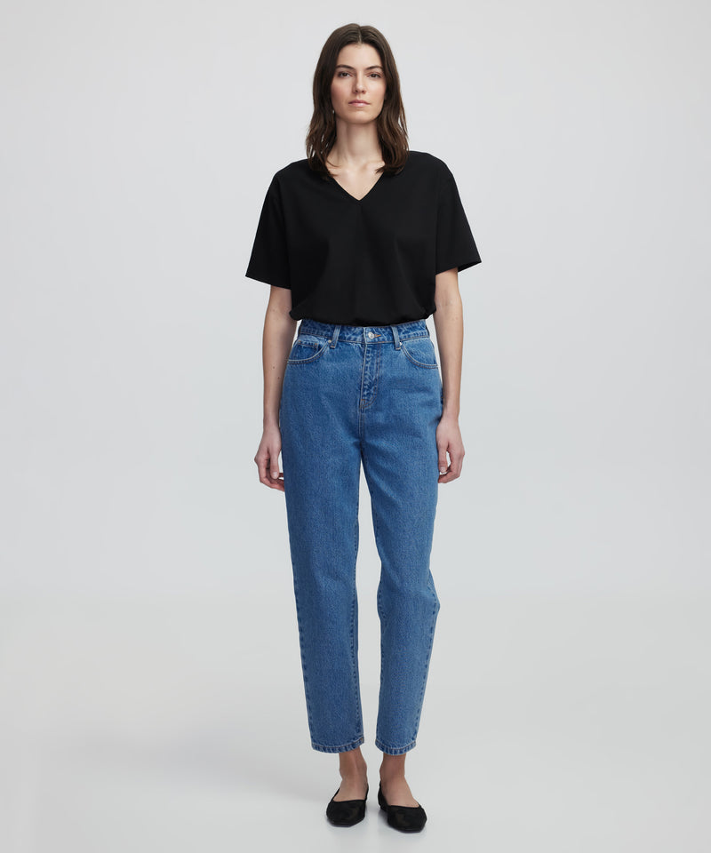 Ipekyol V-Neck T-Shirt Black